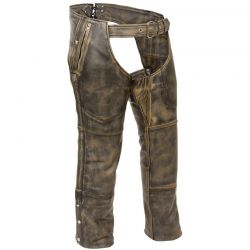 Men Leather Chaps