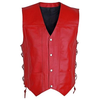 Men Leather Vest