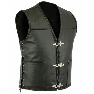 Men Leather Vest