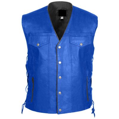 Men Leather Vest