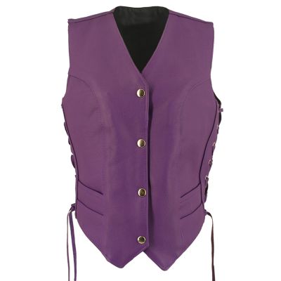 Women Leather Vest